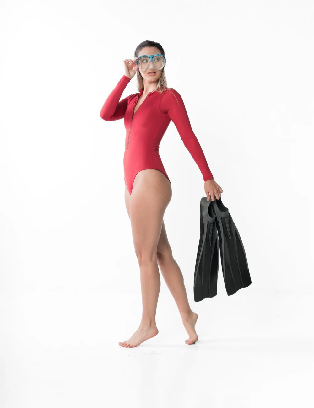 Passion long sleeve swimsuit - Imagen 5