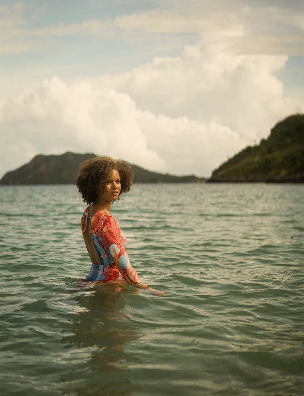 Sunshine Land long sleeve swimsuit - Imagen 6